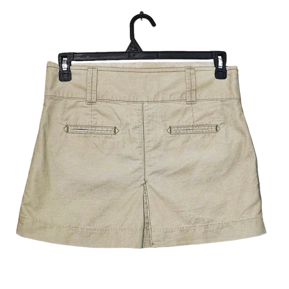 NWOT Y2K Abercrombie and Fitch Low Rise Corduroy Mini Skirt - Picture 2 of 5